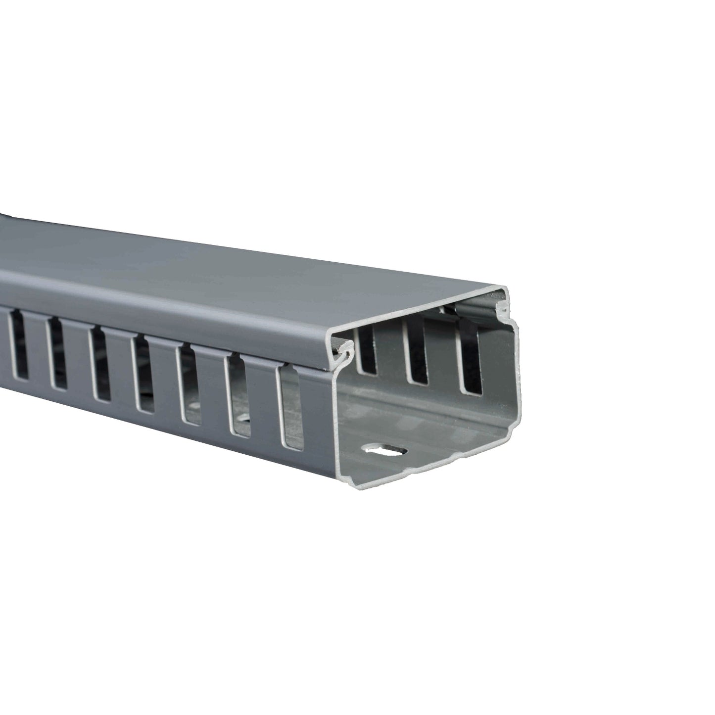 Canaleta Dexson Gris ranurada 60x40mm sin adhesivo
