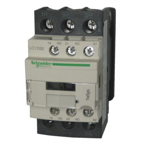 Contactor TeSys D 3P AC‑3 32 A 440V – Bobina 110 VAC Blanco