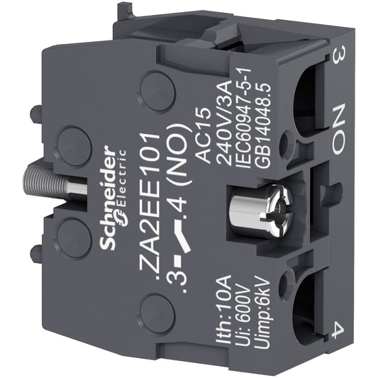 Bloque de contacto Easy Harmony XA2 – 1 NA, Faston