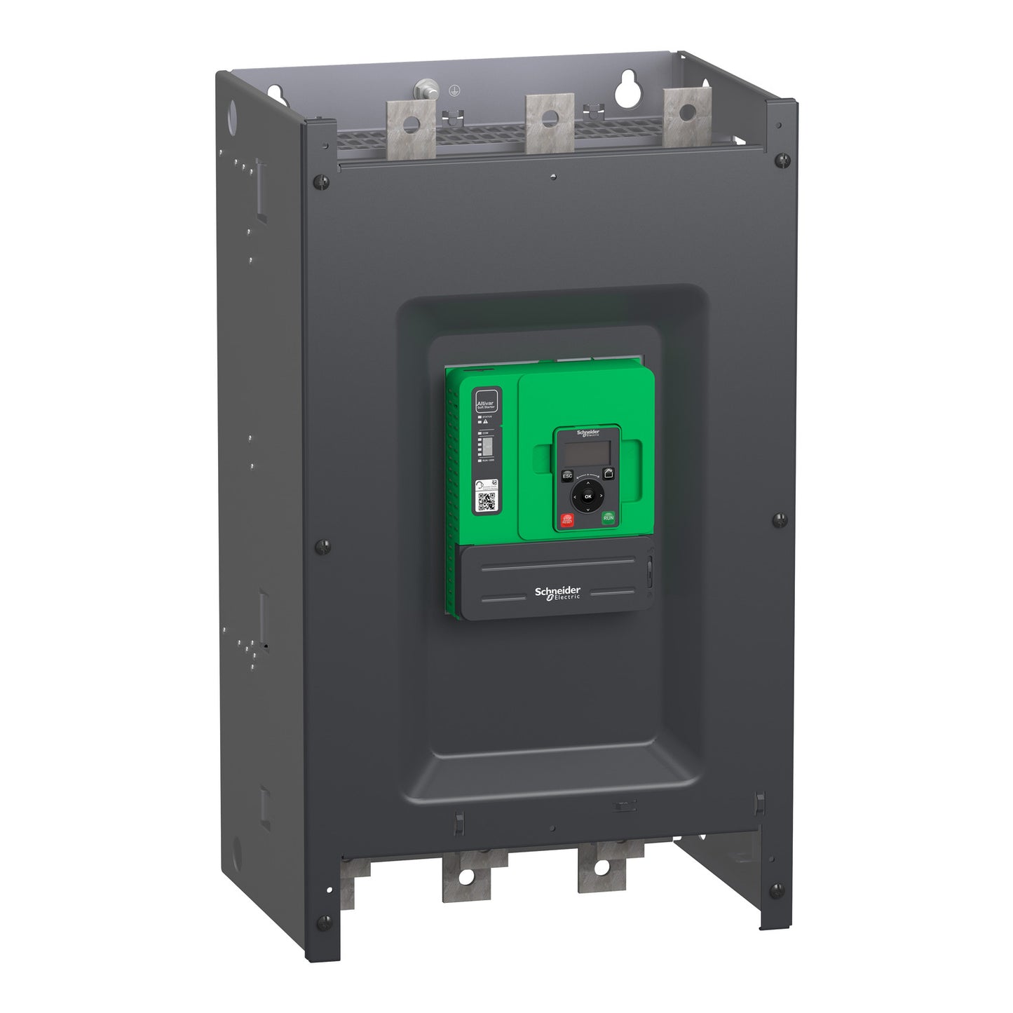 Arrancador Suave Altivar ATS480 660 A – 208–690V AC, Control 110–230V