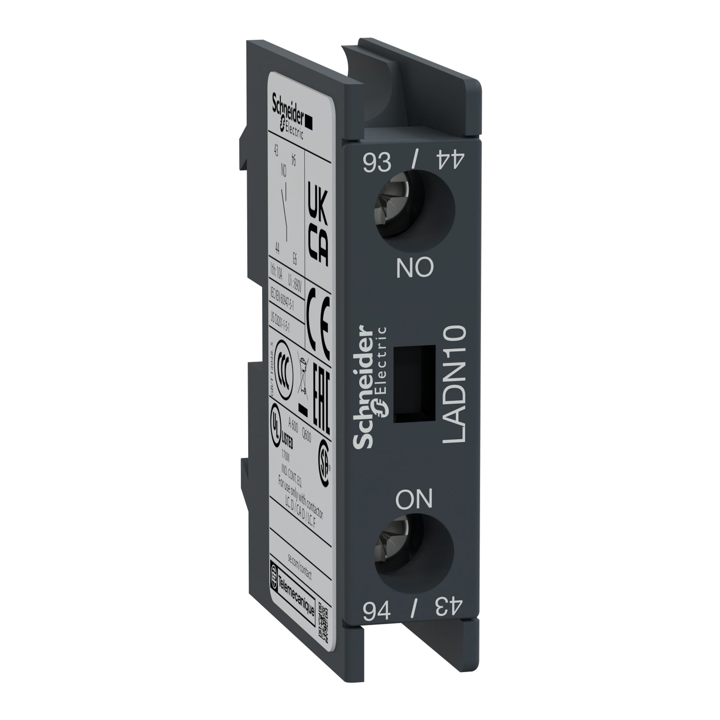 Bloque Auxiliar TeSys D 2 NA – Bornes Tornillo