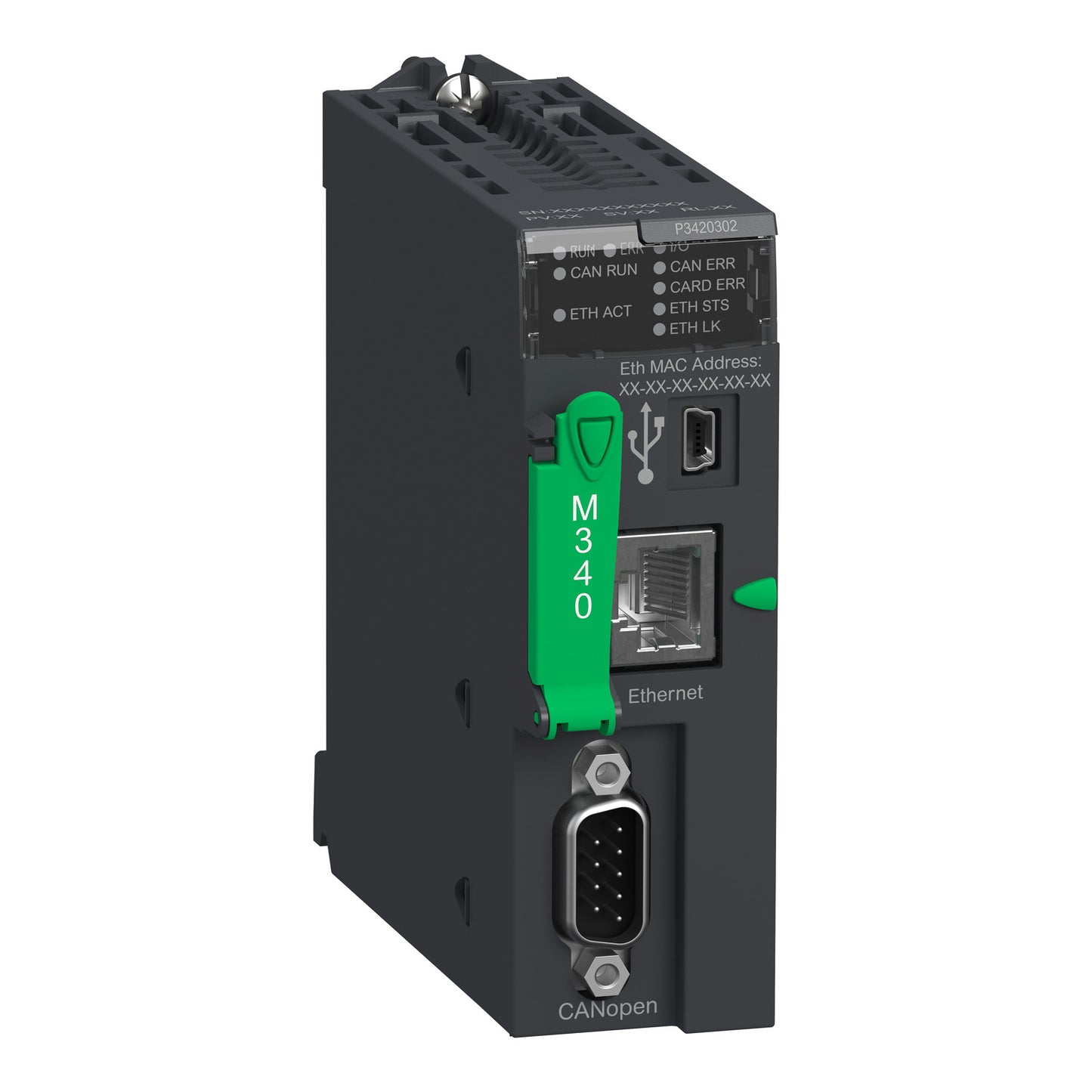 Módulo Procesador Modicon M340 – CANopen, hasta 1024 E/S
