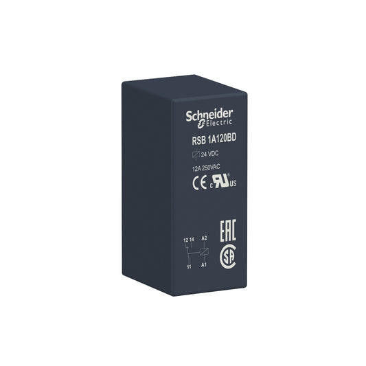 Relé de Interfaz Zelio RSB 1 Contacto – 24 V CC