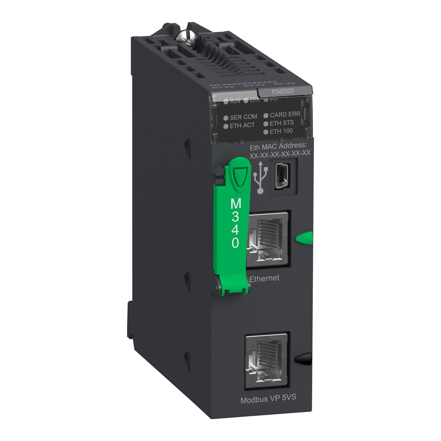 Módulo Procesador Modicon M340 – Ethernet, Modbus, hasta 1024 E/S