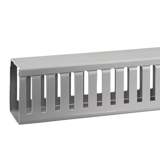 Canaleta Dexson Gris ranurada 60x80mm sin adhesivo