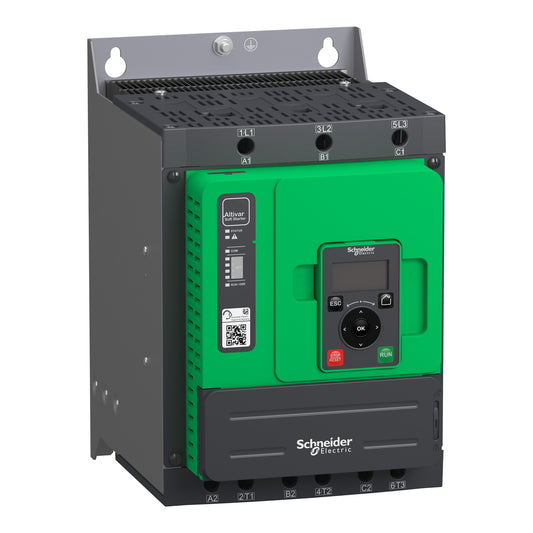 Arrancador Suave Altivar ATS480 62 A – 208–690V AC, Control 110–230V