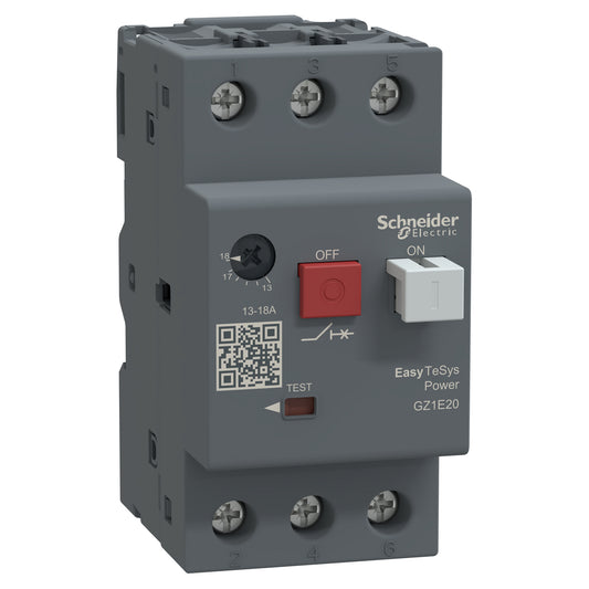 Guardamotor EasyPact TVS GZ1 13–18 A – 3P Regulable
