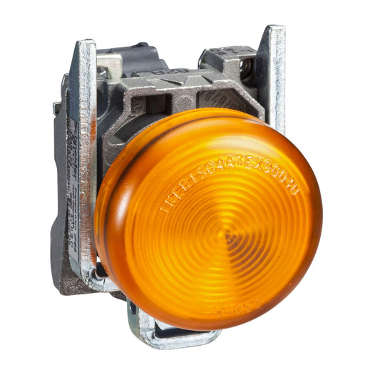 Luz Piloto Amarilla Ø22 mm IP65 Bombilla BA9s – 250 V