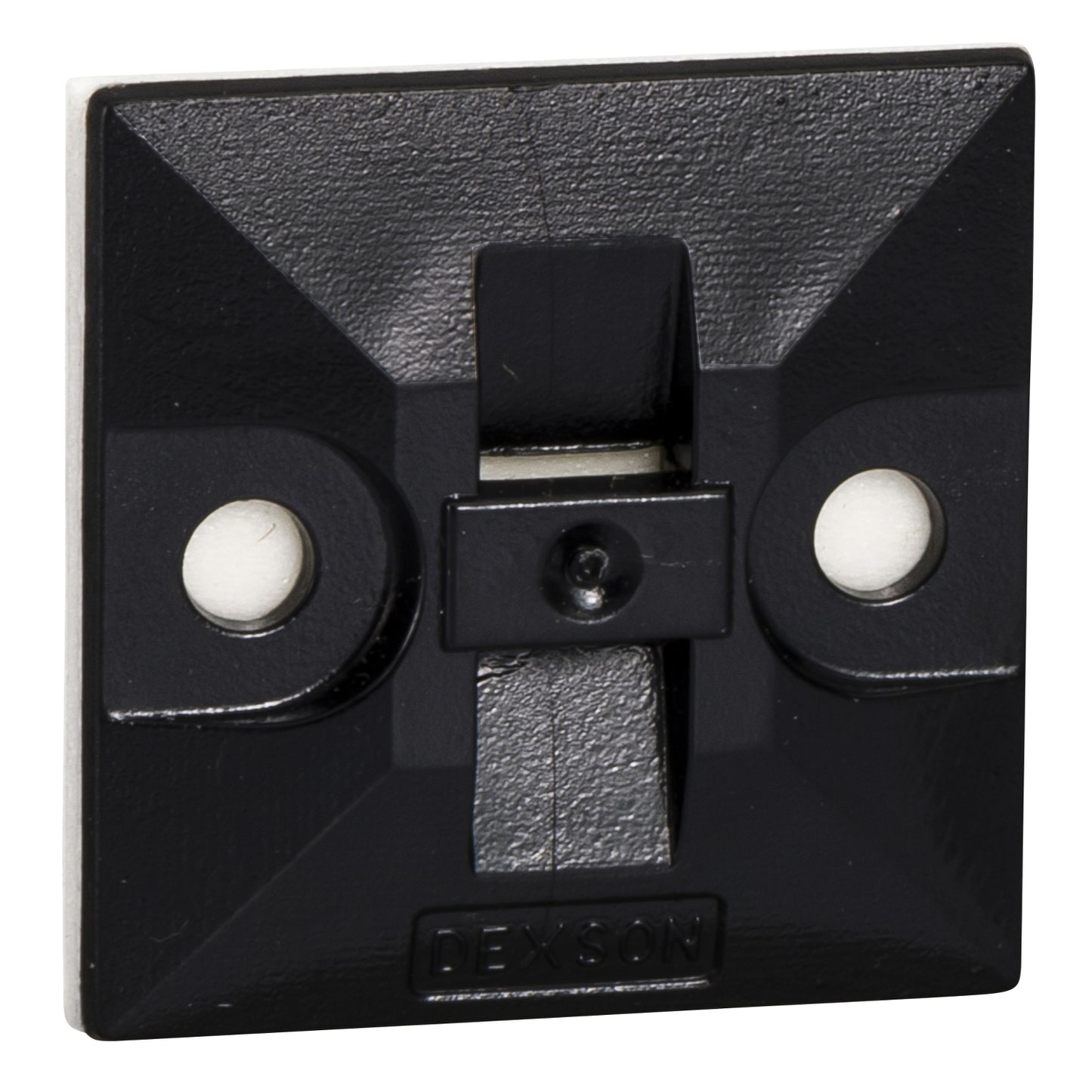 Base Adhesiva para Amarre – Color Negro, Pack 100 Unidades
