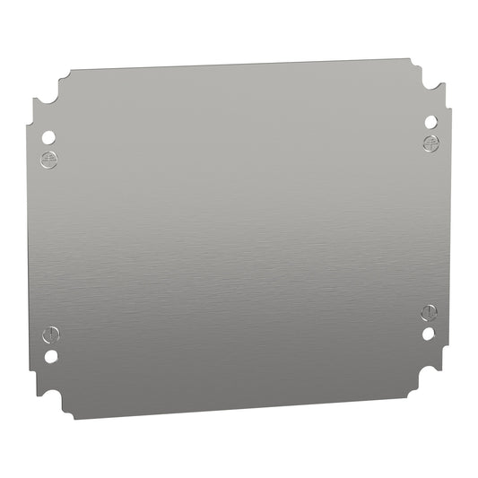 Placa de Montaje Ciega 700×500 mm Acero Galvanizado