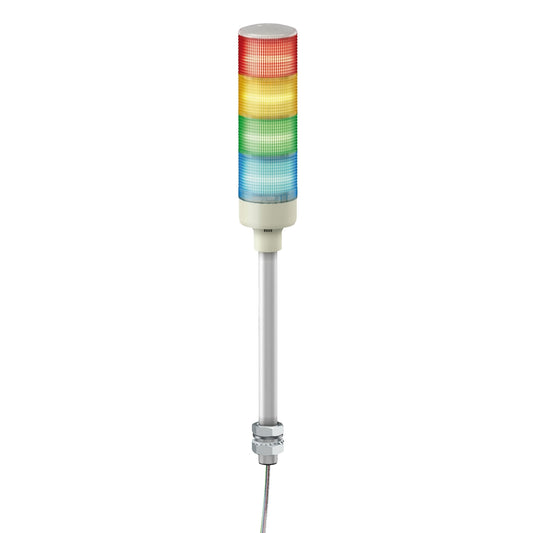 Baliza Monolítica XVG Ø60 mm RGB Azul – LED + Zumbador