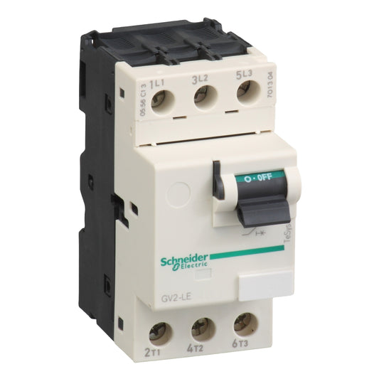 Guardamotor Magnético TeSys GV2 14 A AC‑3 – 3P, 100 kA