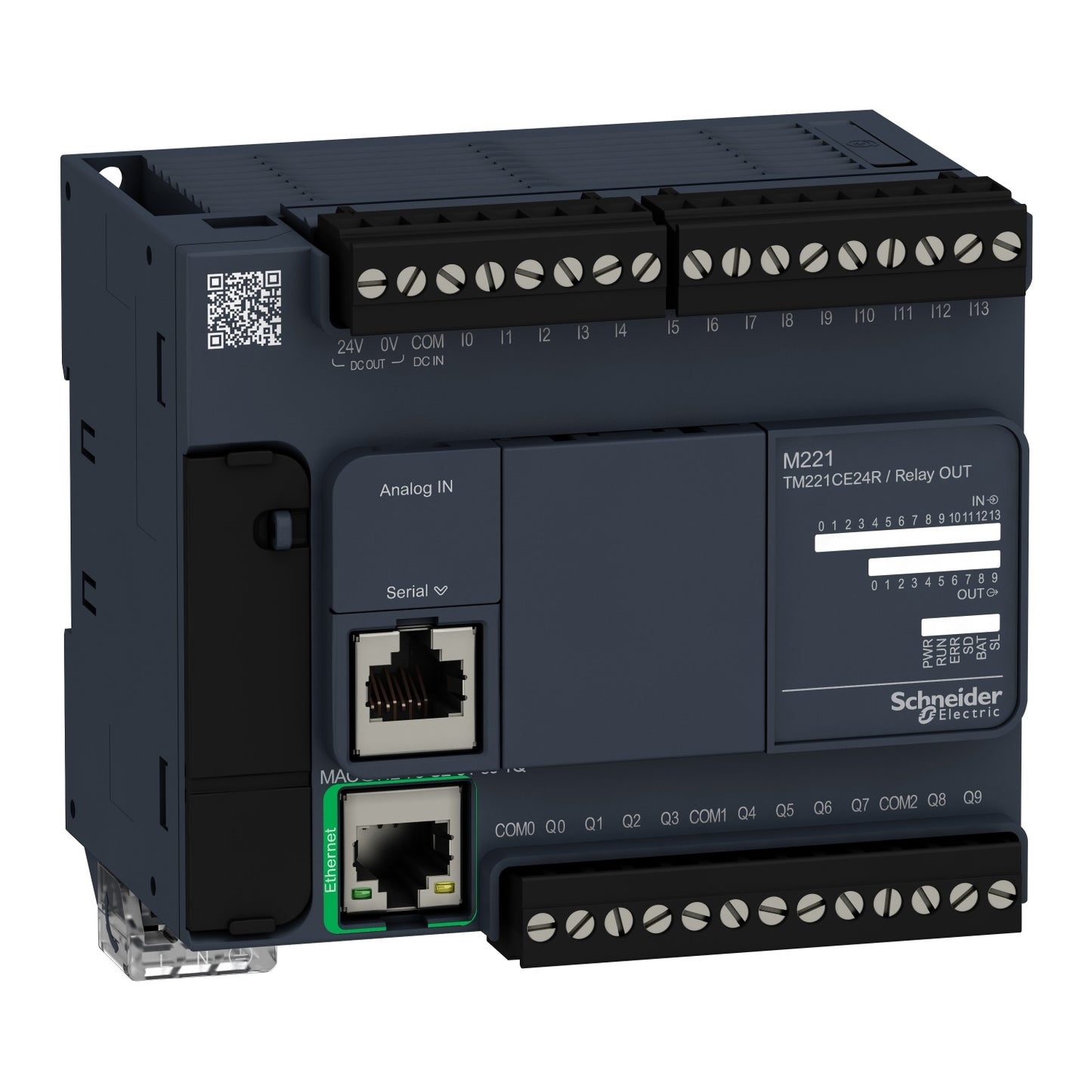 PLC Modicon M221 – 14 DI / 10 DO Relé, Ethernet
