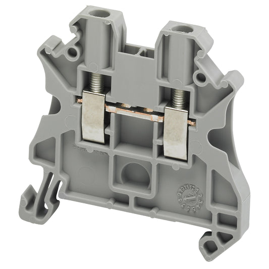 BORNE CONEX TORNILLO, 2PTS, 2,5MM², GRIS