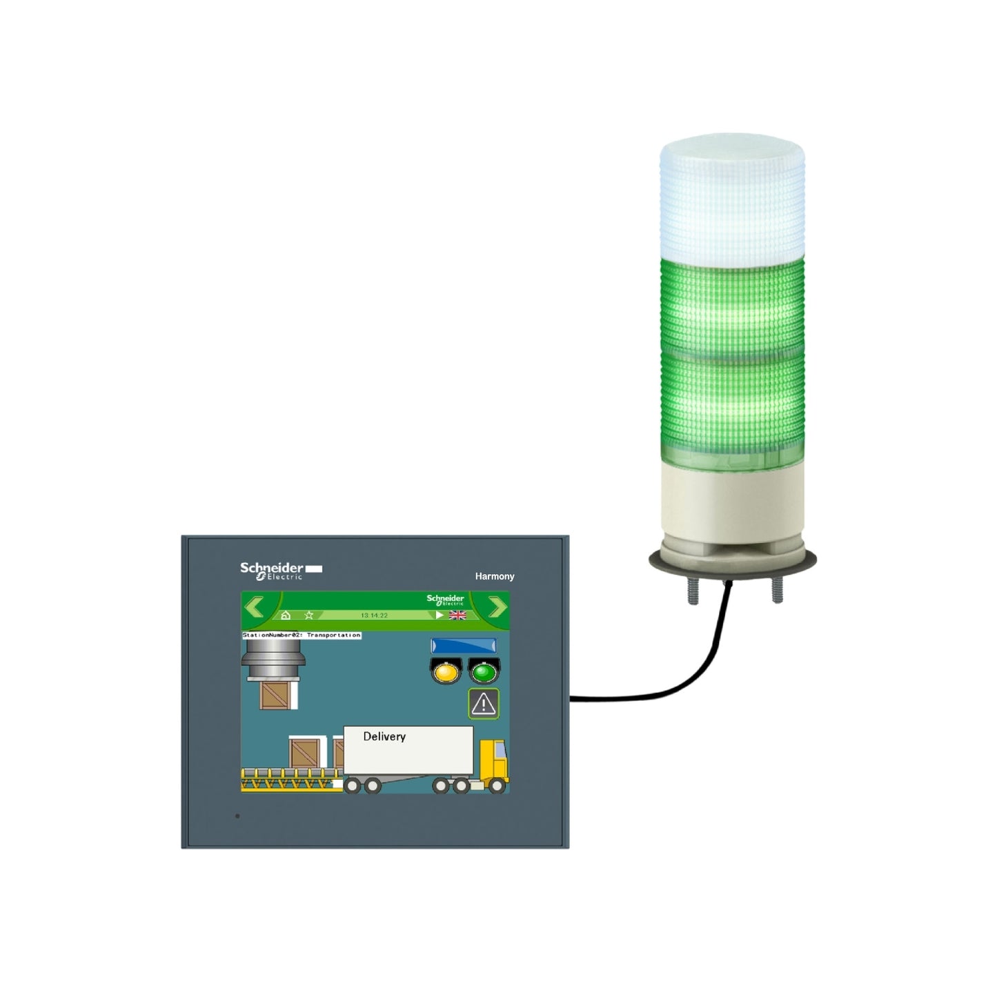 Torre de Luz Harmony XVGU USB – Multicolor Programable