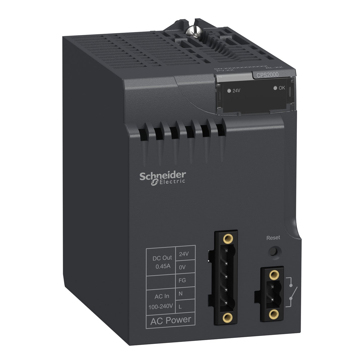 Módulo Fuente de Alimentación M340 – 100–240 V CA, 20 W