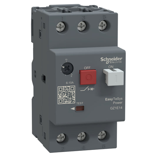 Guardamotor EasyPact TVS GZ1 6–10 A – 3P Regulable
