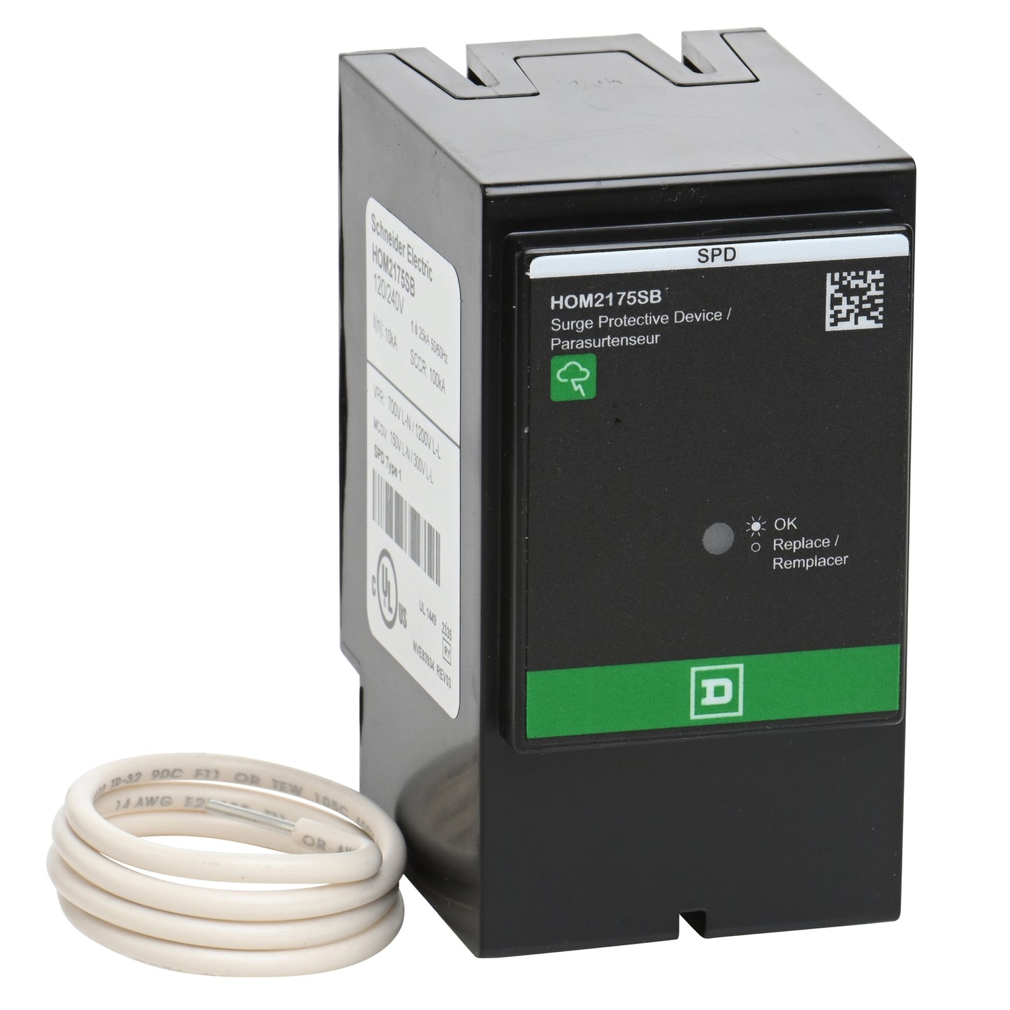Protector de Sobretensiones 2P 240 VAC – 22,5 kA, Tipo 3