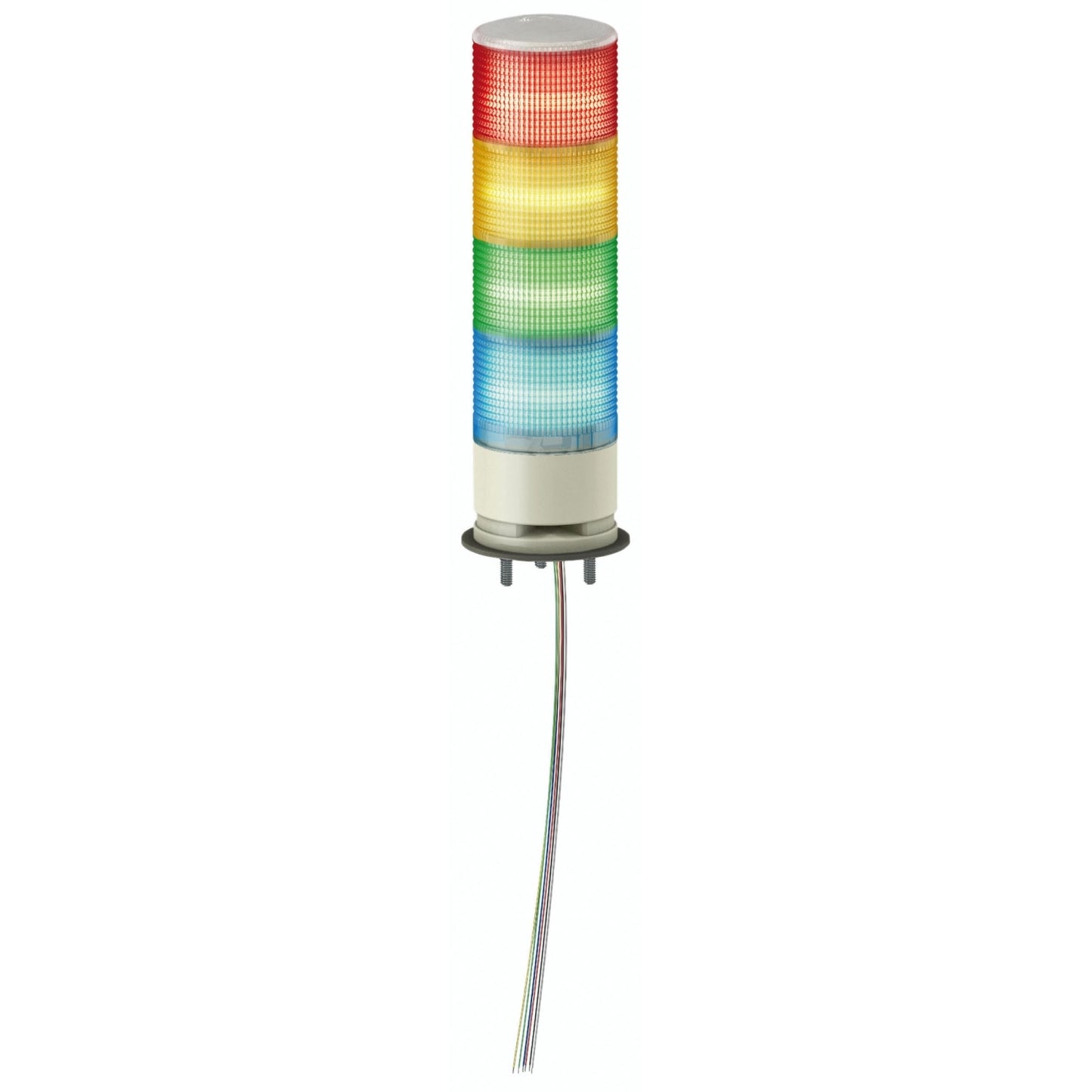 Baliza Monolítica XVG Ø60 mm RGB Azul – Montaje Base IP53