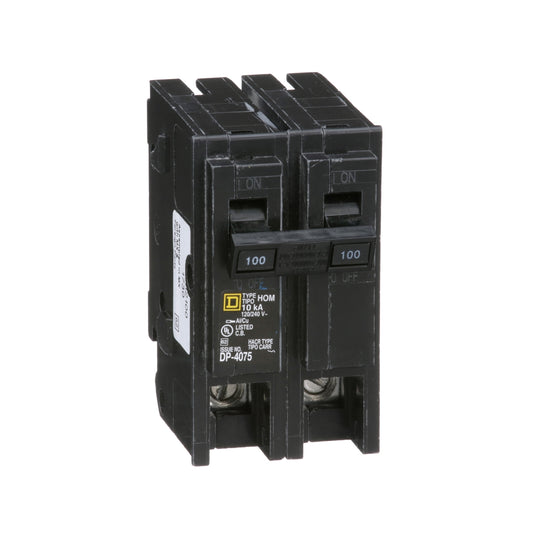 Interruptor Enchufable Homeline 2P 100A 10kA 120/240Vac