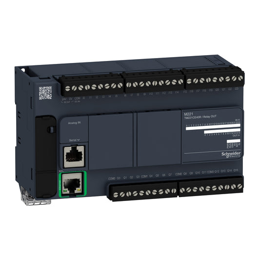 PLC Industrial Modicon M221 – 40 E/S Relé, Ethernet