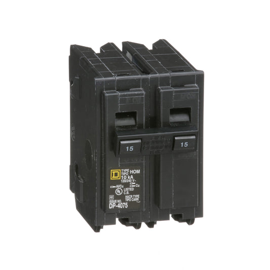 Interruptor Enchufable Homeline 2P 15A 10kA 120/240Vac