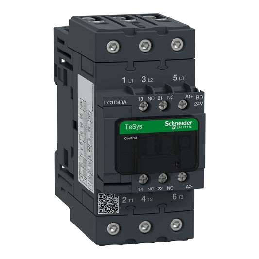 Contactor TeSys D 3P AC‑3 40 A 440V – Bobina 24 VDC