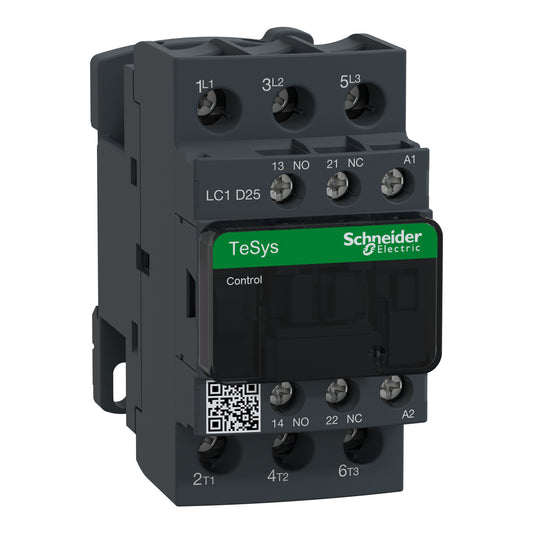 Contactor TeSys D 3P AC‑3 25 A 440V – Bobina 220 VAC