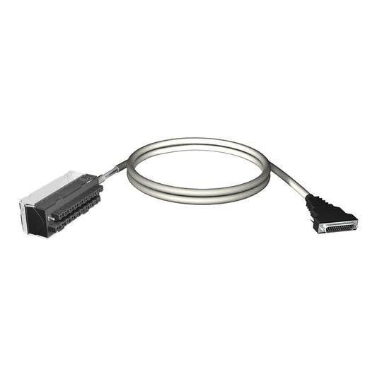 Cable Modicon X80 SUB‑D25 – 28 Vías, 3 m