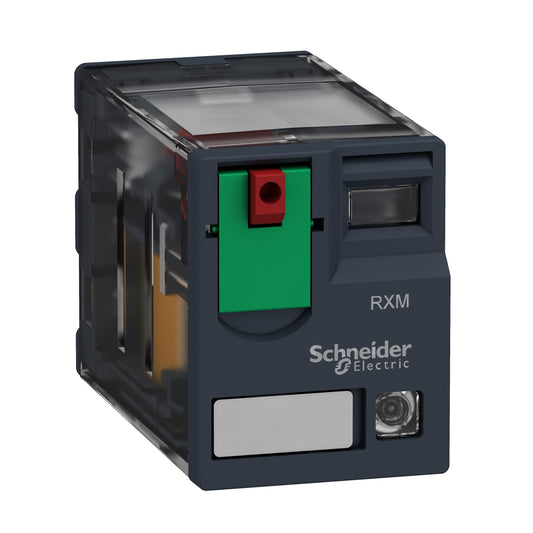 Relé Miniatura Harmony RXM 4 CO – 48 V CA, con LED