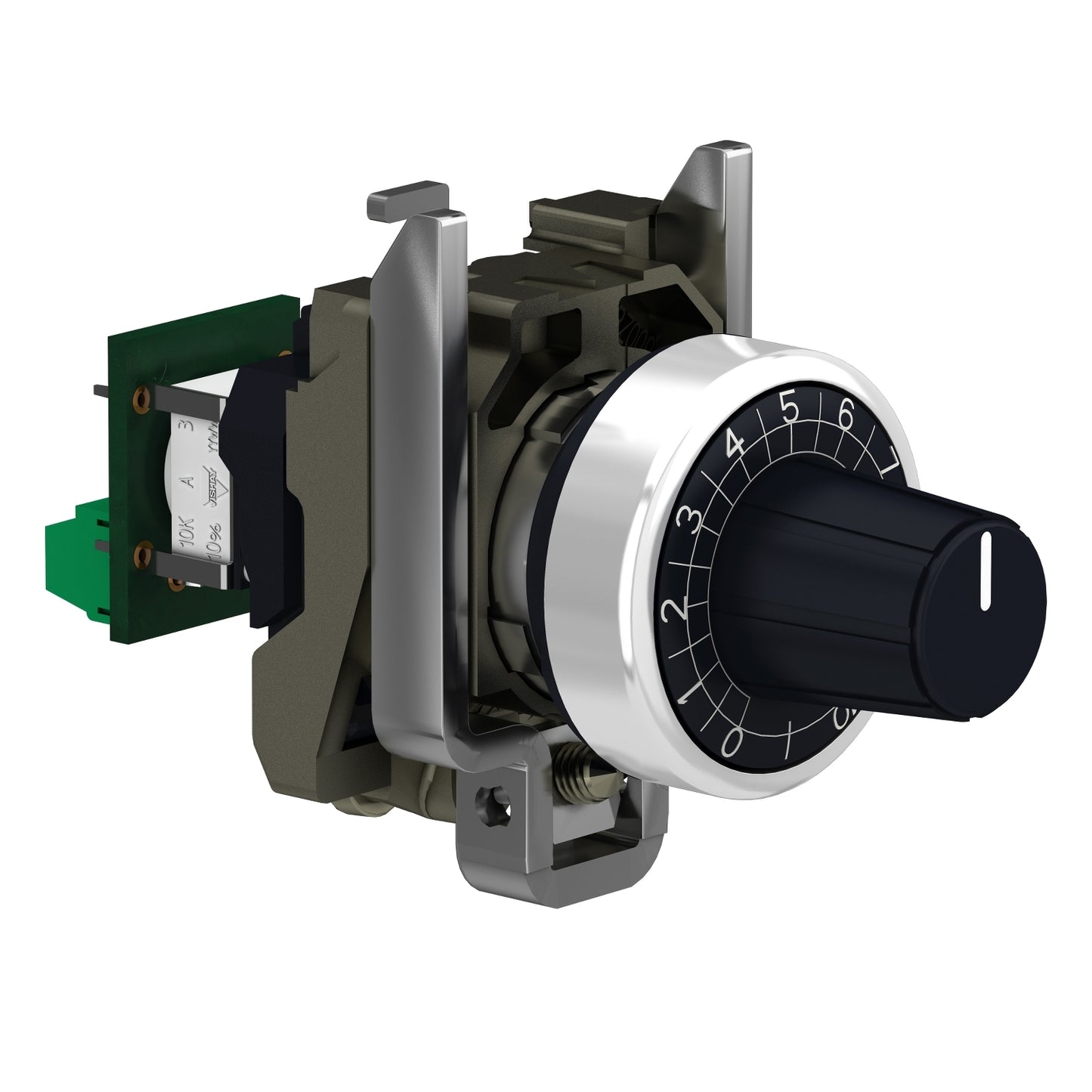 Potenciómetro Completo Metálico Ø22 mm – 4,7 kΩ