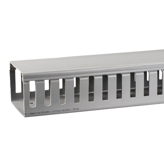 Canaleta Dexson Gris Ranurada 80x60mm