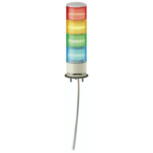 Baliza Monolítica XVG Ø60 mm RGB Azul – Montaje Base IP42