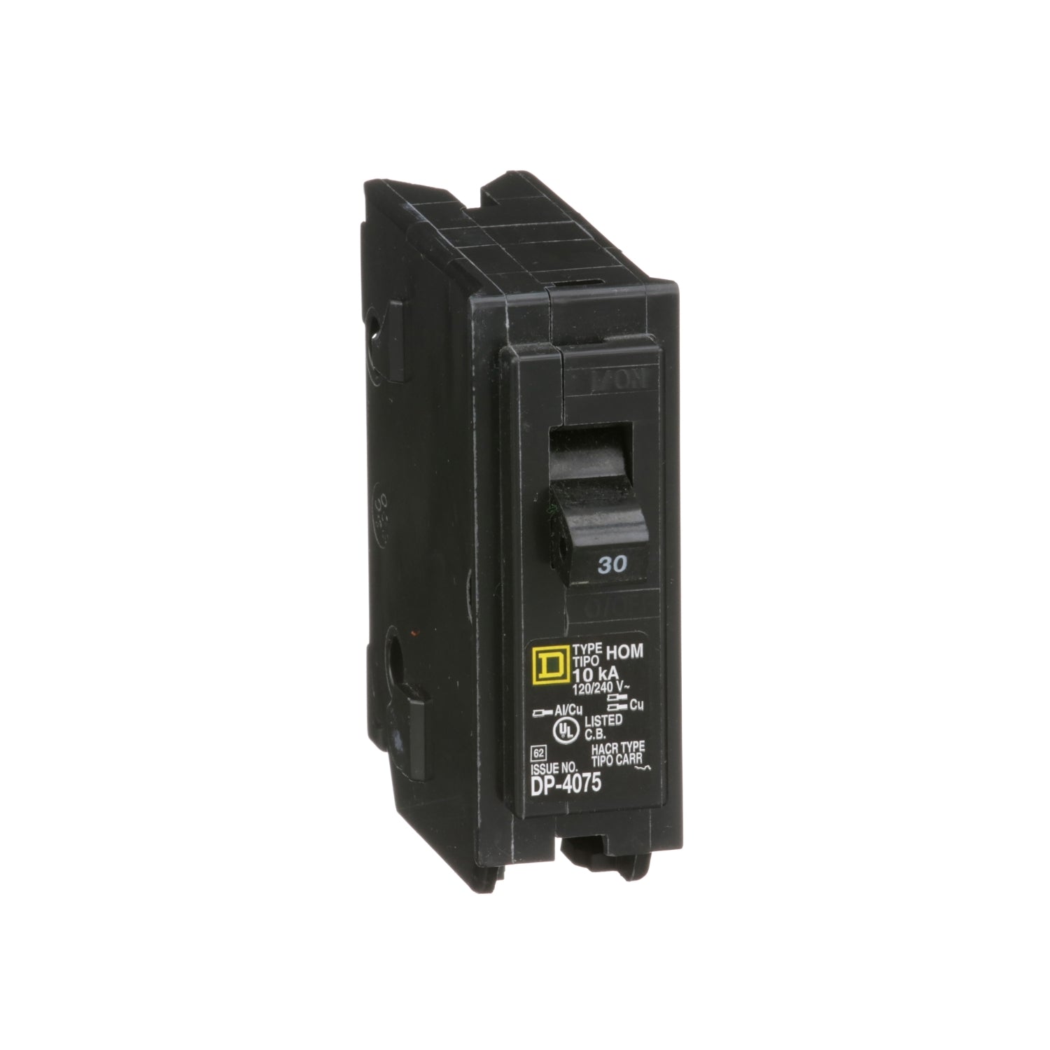 Interruptor Enchufable Homeline 1P 30A 10kA 120/240Vac