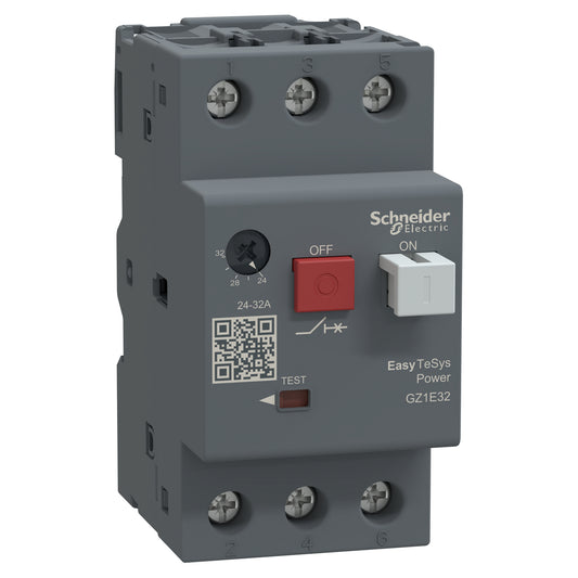 Guardamotor EasyPact TVS GZ1 24–32 A – 3P Regulable