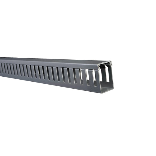 Canaleta Dexson Gris ranurada 40x60mm sin adhesivo