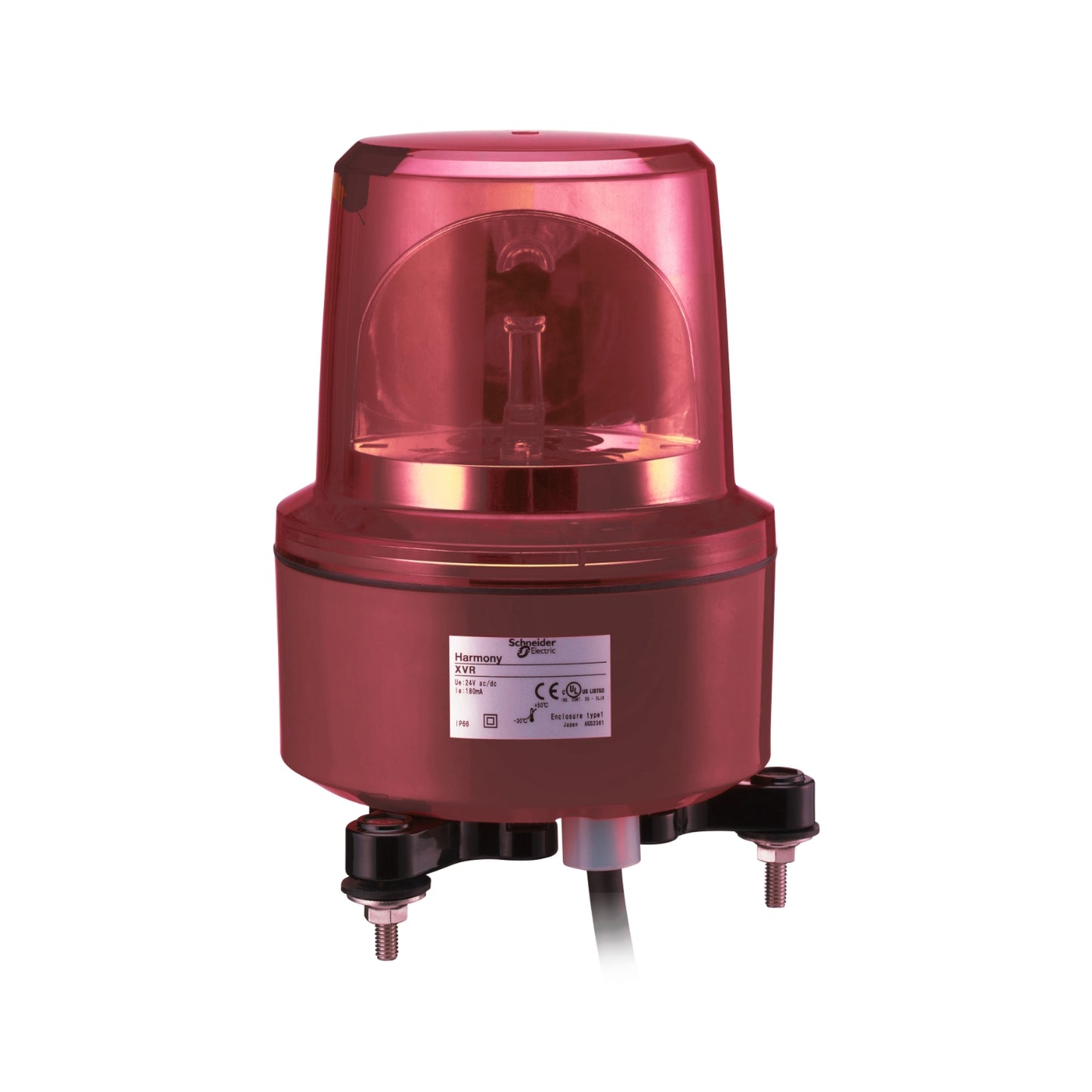 Baliza Giratoria LED Roja – 24 V CA/CC